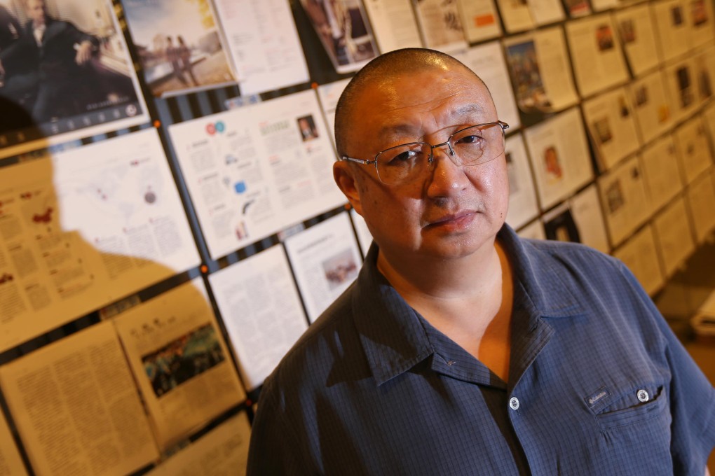 Chen Ping says he wants reader interaction. Photo: David Wong