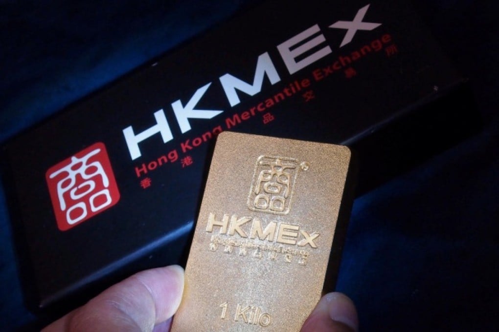 The HKMEx could not rival the Chinese Gold and Silver Exchange Society's turnover. Photo: Martin Chan