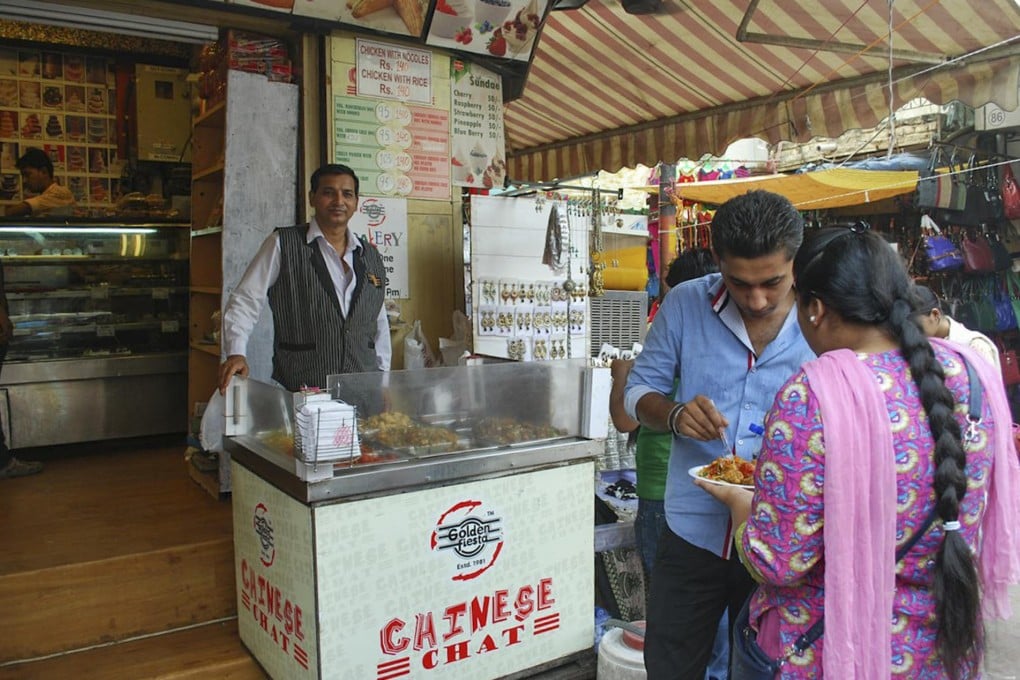 The Golden Fiesta in South Delhi sells Chinese chaat - a food craze it hopes will stay on the menu. Photo: Victoria Burrows