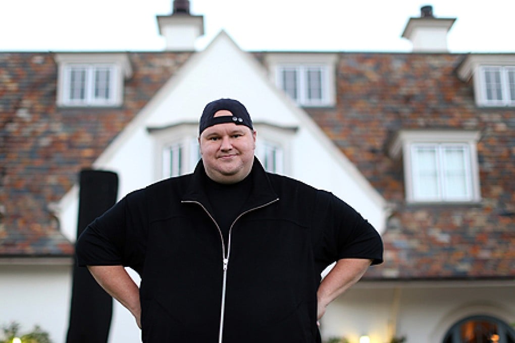 Kim Dotcom said he invented “two-factor authentication”. Photo: AFP