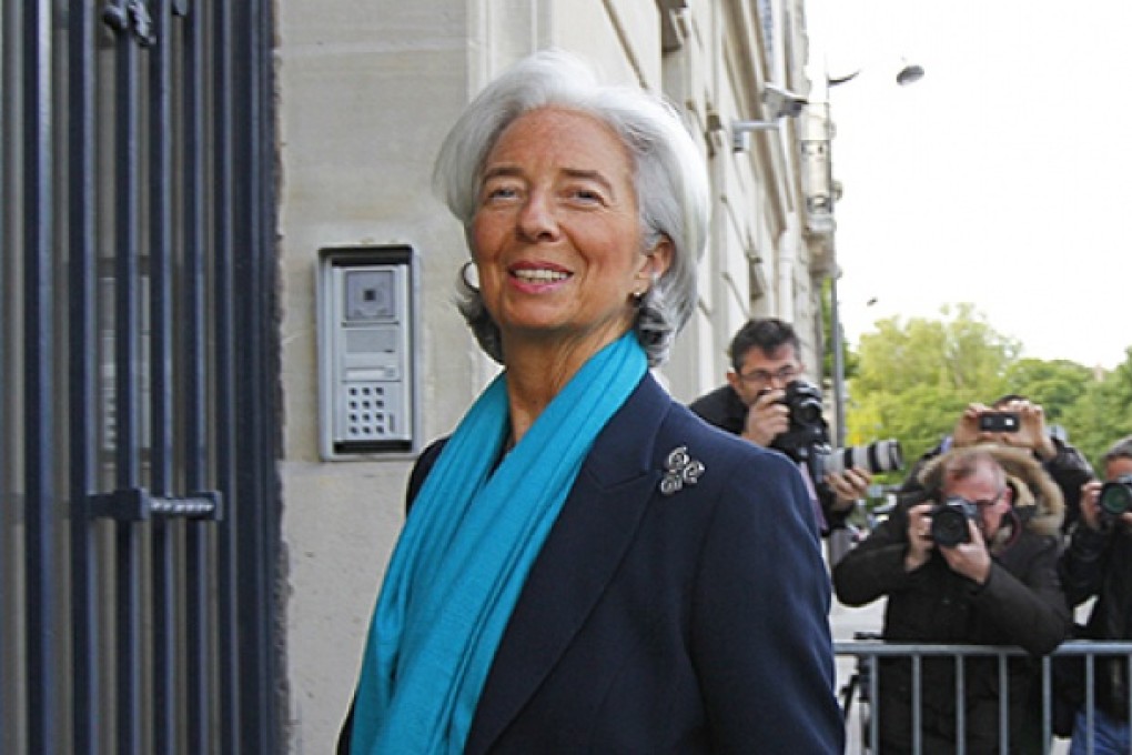 International Monetary Fund head Christine Lagarde arrives at a court for hearing in Paris, on Thursday. Photo: AP