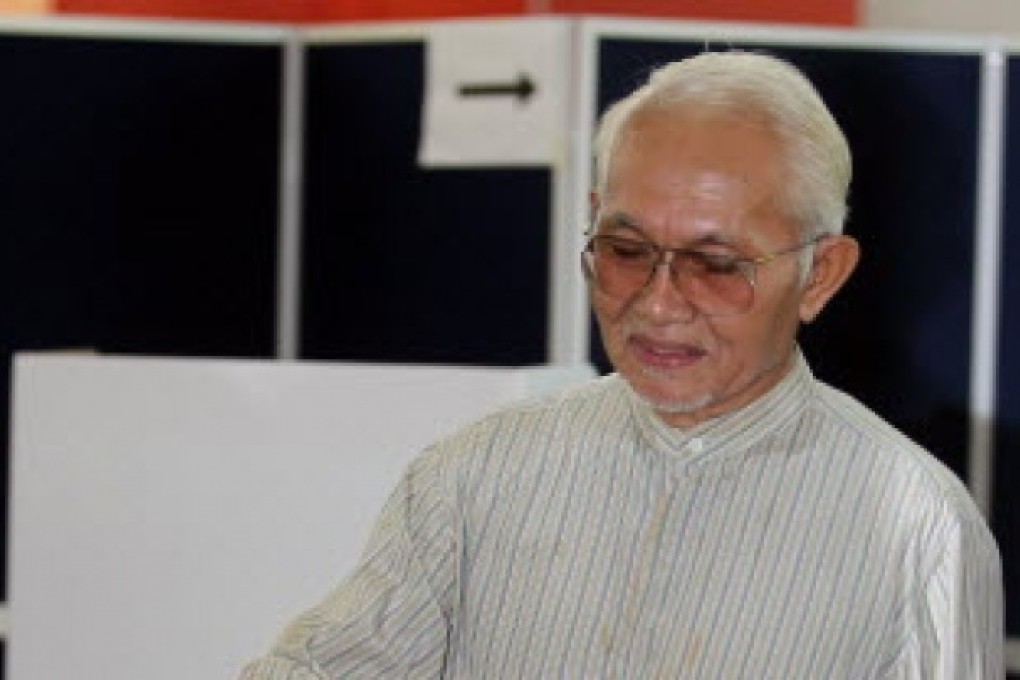Sarawak's 74-year-old chief minister Taib Mahmud. Photo: AFP