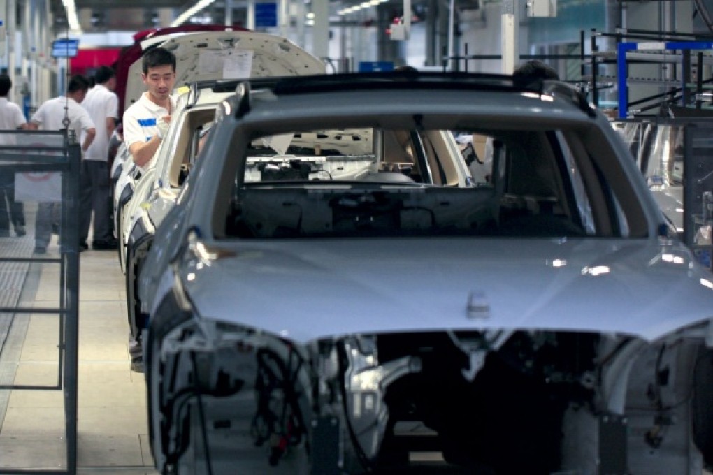 Brilliance Auto sold 67,000 cars in the first four months of the year, but a green car project may pressure profits. Photo: Bloomberg