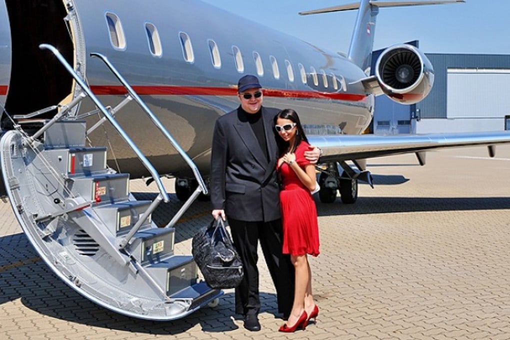 Kim Dotcom in Hong Kong