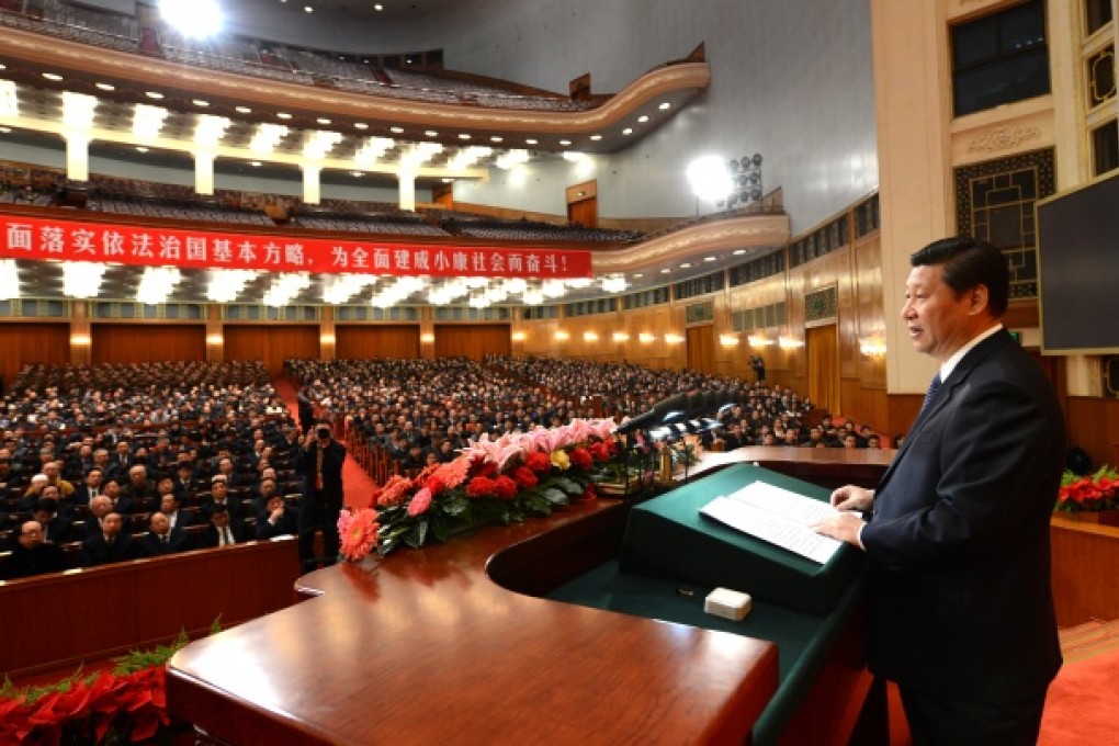 Xi Jinping has hinted about the need for legal restraints on China''s Communist Party, Beijing. Photo: Xinhua