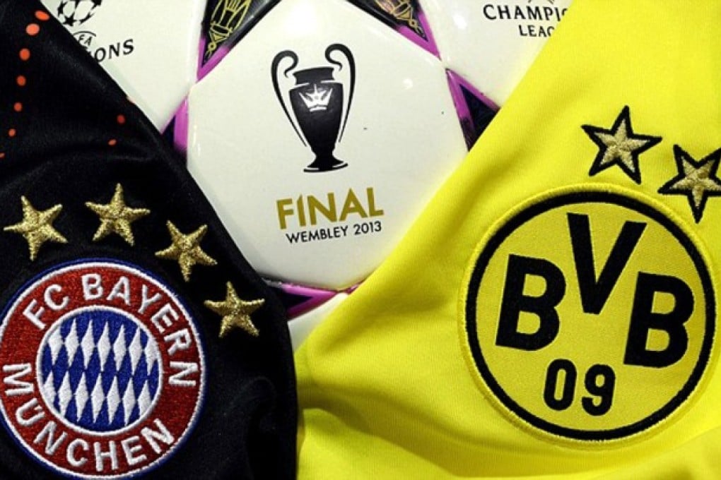 Bayern and Borussia will face in an all-German UEFA Champions League 2013 final on May 25, the first time two Bundesliga clubs will meet for the European Cup. Photo: AFP