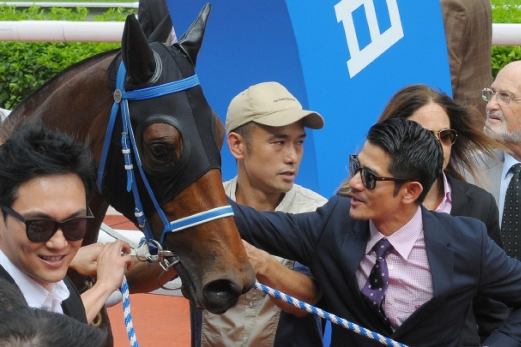 Owners Julian Cheung and Aaron Kwok with My Favorite.