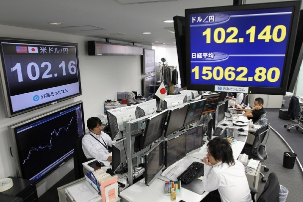 The yen has been depreciating since late last year. Photo: Bloomberg