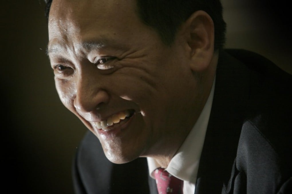 Chairman Roger Wang has been buying shares in Golden Eagle and now owns 70.87 per cent of the company. Photo: SCMP
