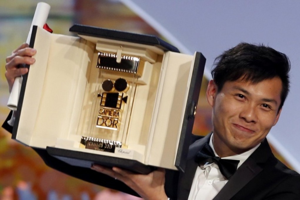 Singaporean Anthony Chen (right) was also recognised for his film, Ilo Ilo. Photo: Reuters
