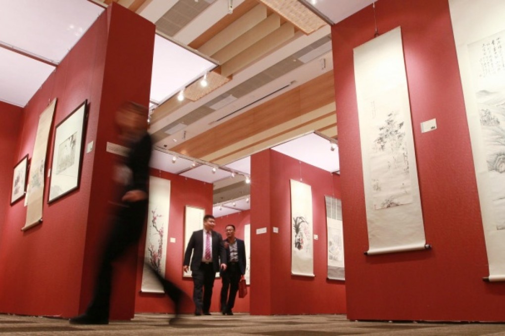 The correction that hit the mainland art market in the second half of 2011 has helped prices return to a reasonable level. Photo: Simon Song