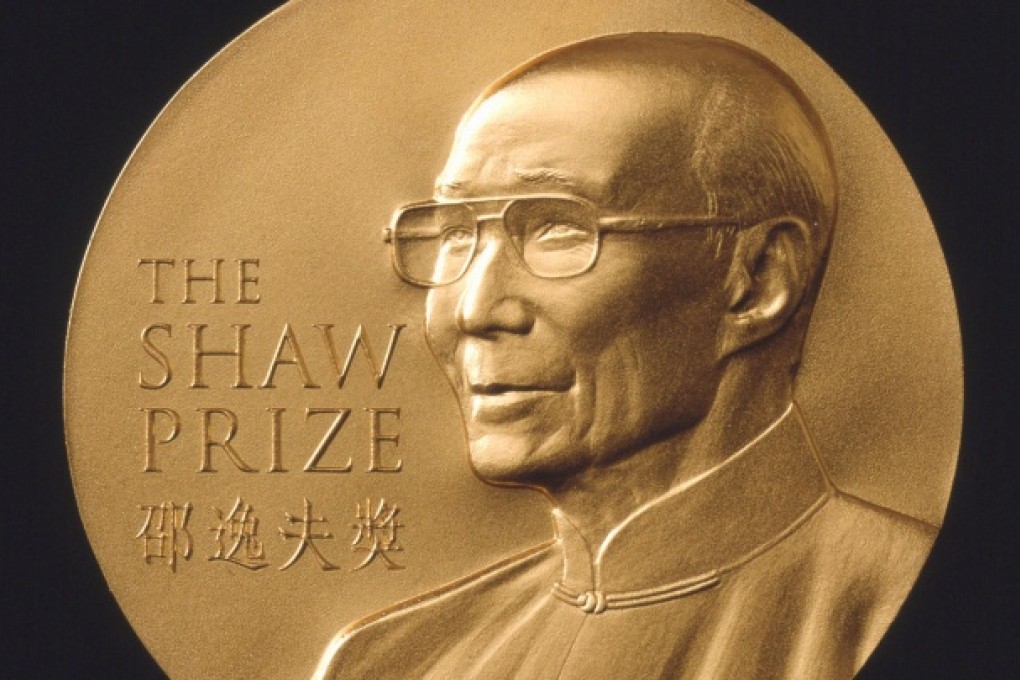 Shaw Prize laureates announced