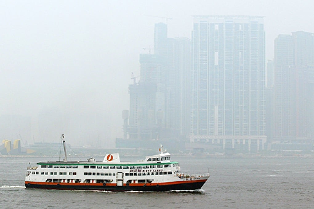 Hong Kong has some of the world's most polluting ferries. Photo: Dickson Lee