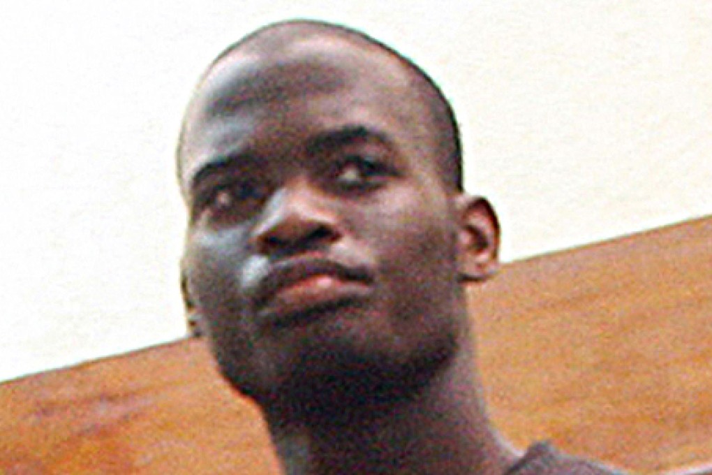 Michael Adebolajo appears in a video clip in a Kenyan courtroom on November 23, 2010. Photo: AFP
