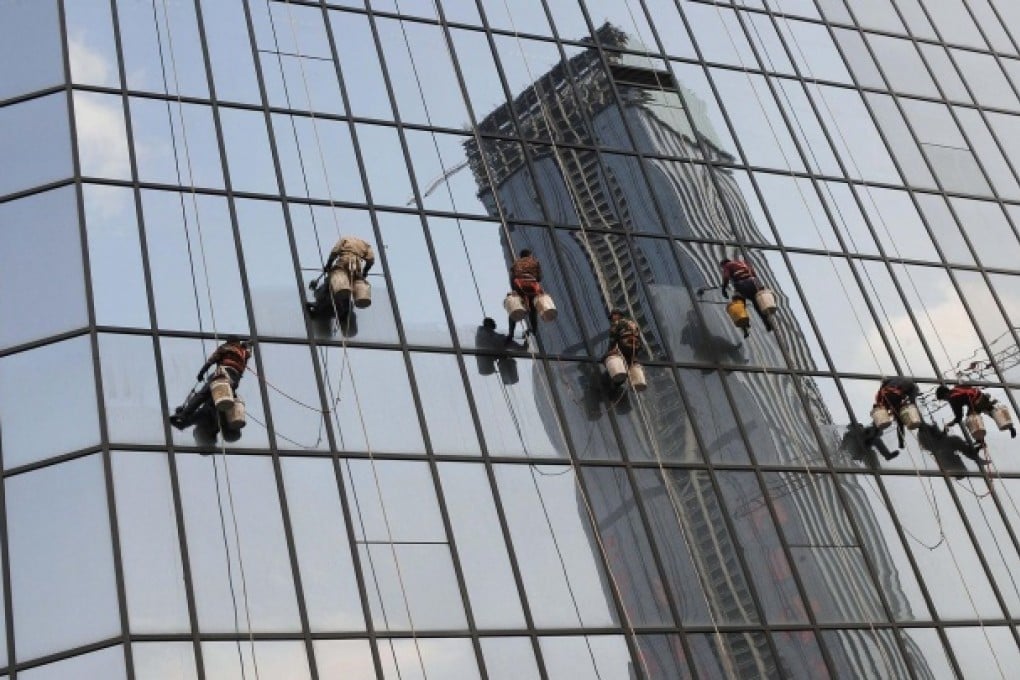 Some at the IMF say Beijing needs to be careful about spending on investment, now running at almost 50 per cent of GDP. Photo: Reuters