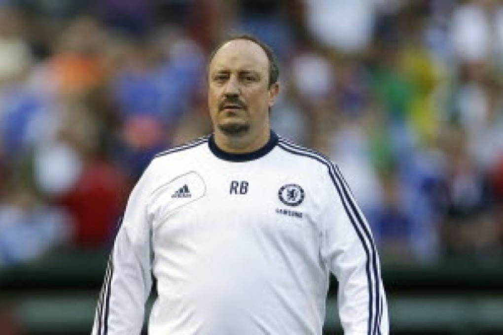 Chelsea interim manager Rafael Benítez. Photo: AP