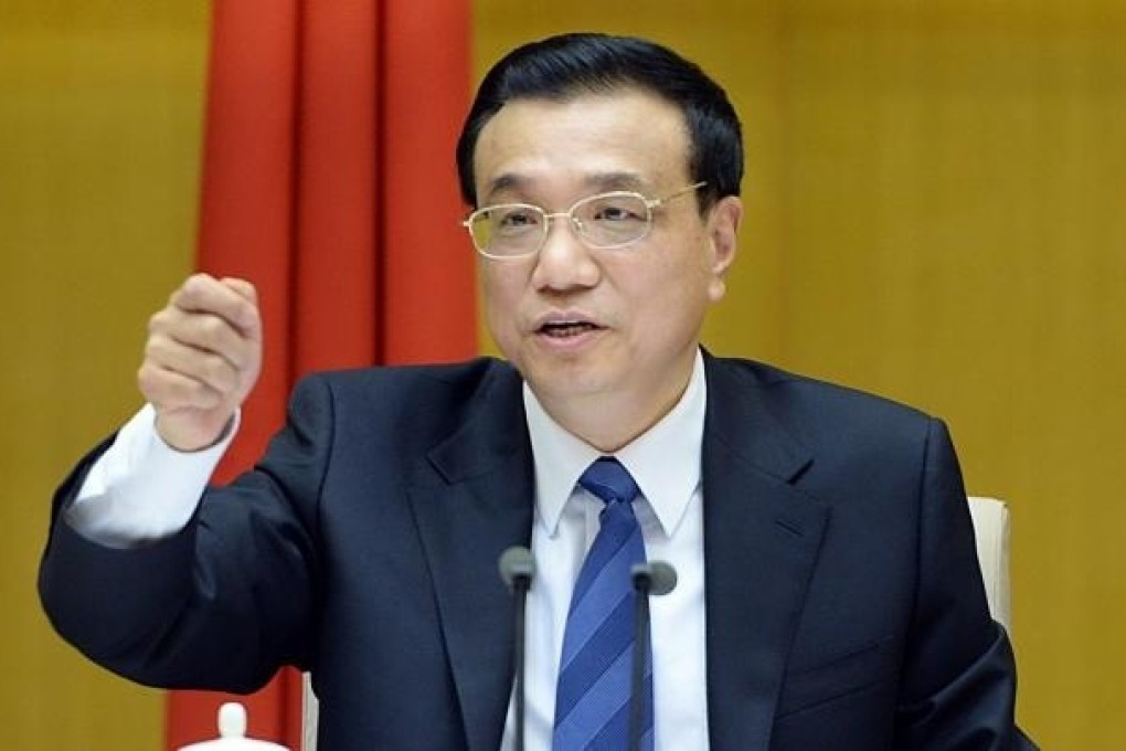 Chinese premier Li Keqiang