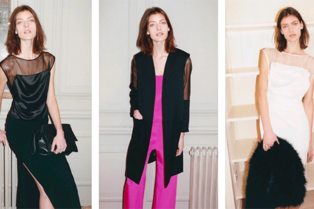 Topshop's Unique (above and below) put the brand's urban chic onto the catwalk. Photos: Topshop