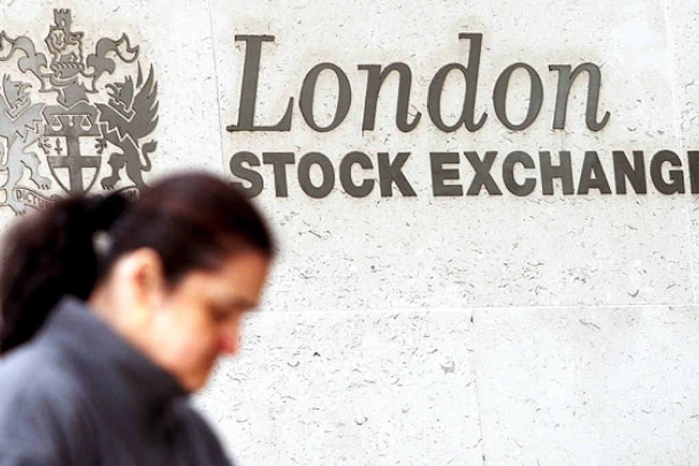 London's FTSE index neared 13-year highs on Tuesday. Photo: EPA