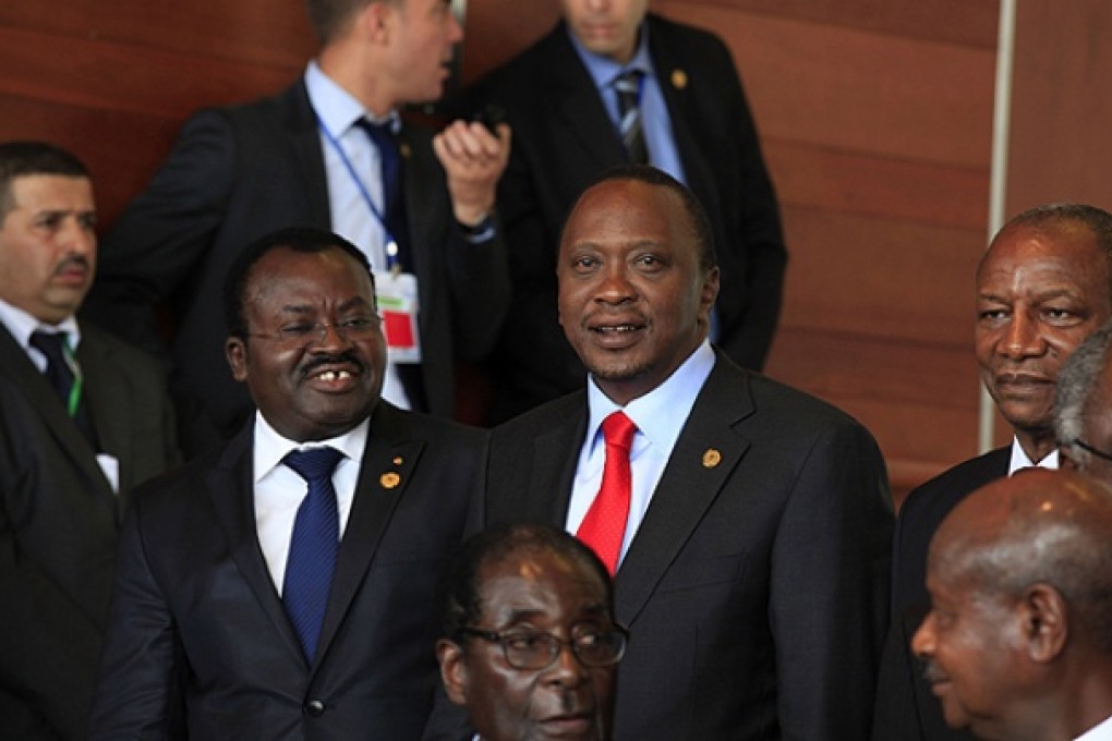Kenya's President Kenyatta attends the Organisation of African Union summit in Addis Ababa. Photo: Reuters