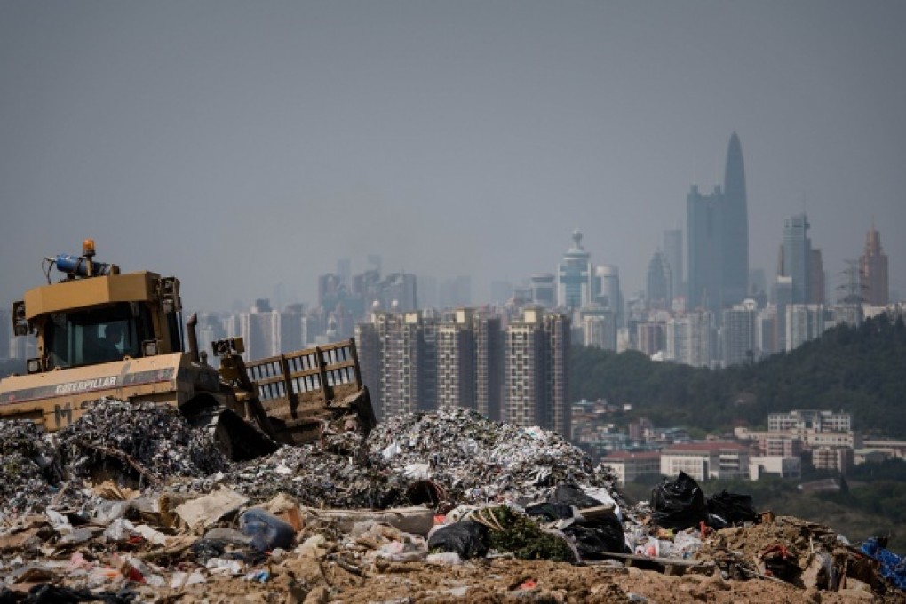 Hong Kong''s landfills are nearing capacity. Photo: AFP