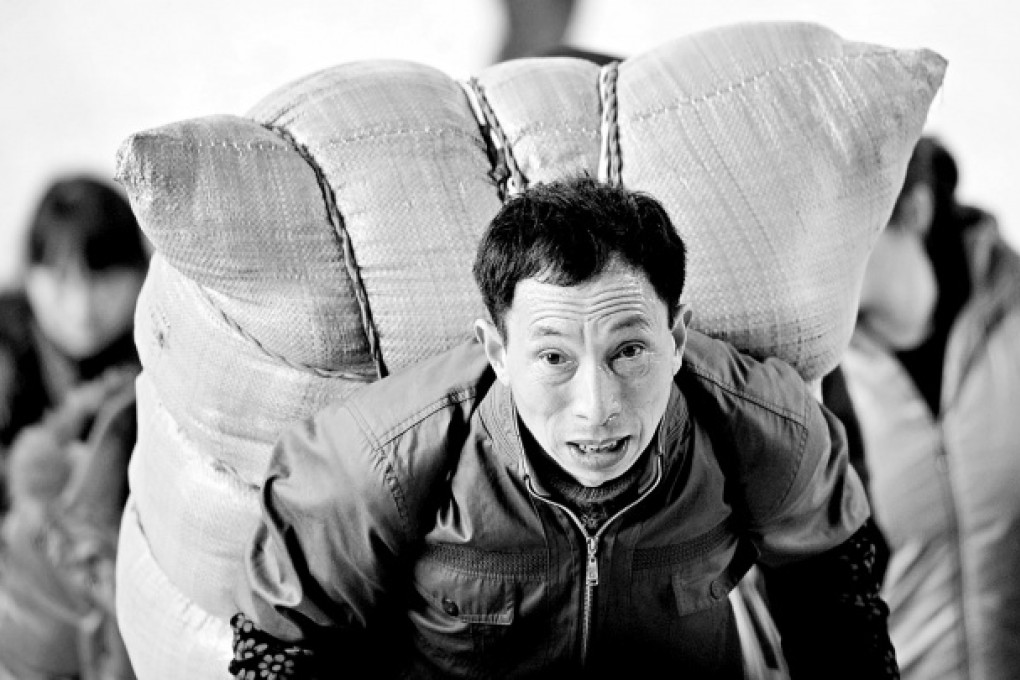 For unskilled workers, poor alternatives away from the factories mean a steady job at an assembly line remains attractive. Photo: Xinhua