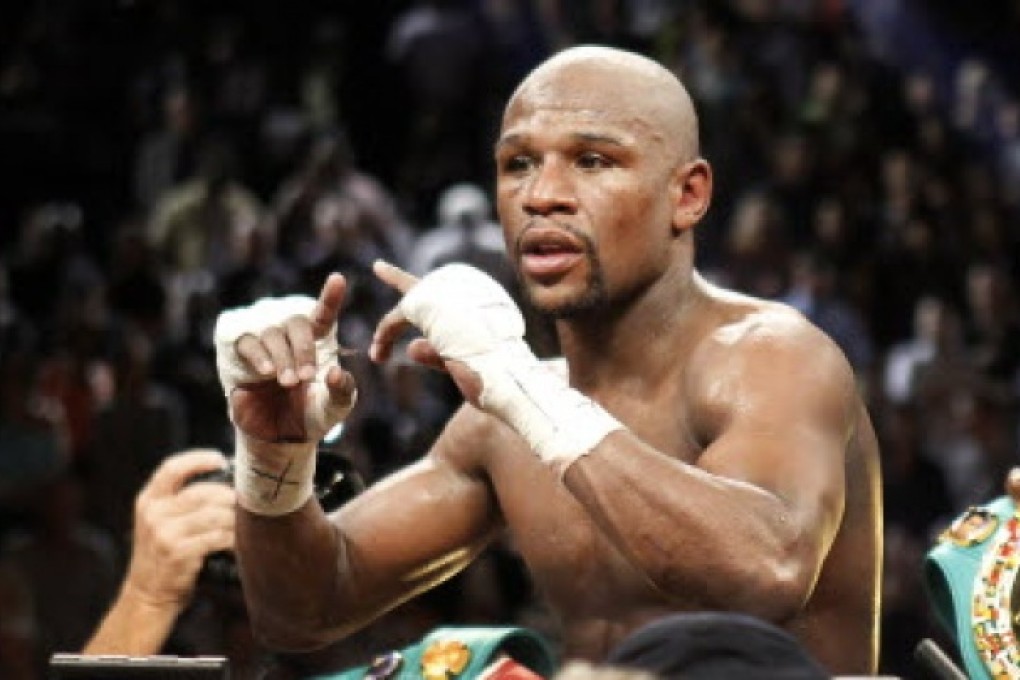 Undefeated WBC welterweight champion Floyd Mayweather Jr. Photo: Reuters