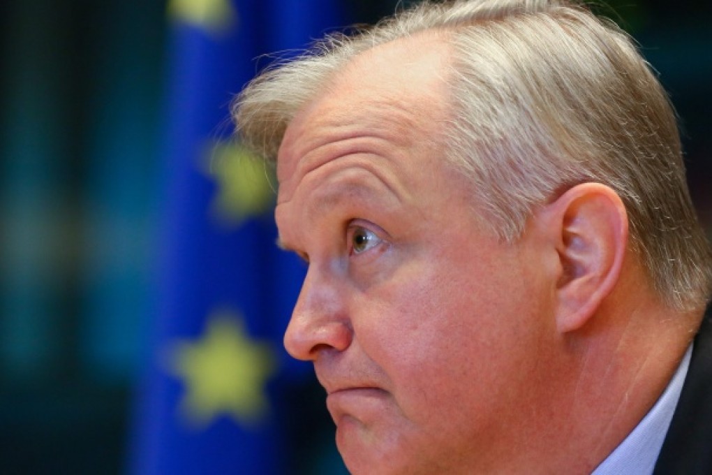 EU Economic and Monetary Affairs Commissioner Olli Rehn says Slovenia should be able to avoid a bailout if it implements a reform programme drafted by its new government. Photo: EPA