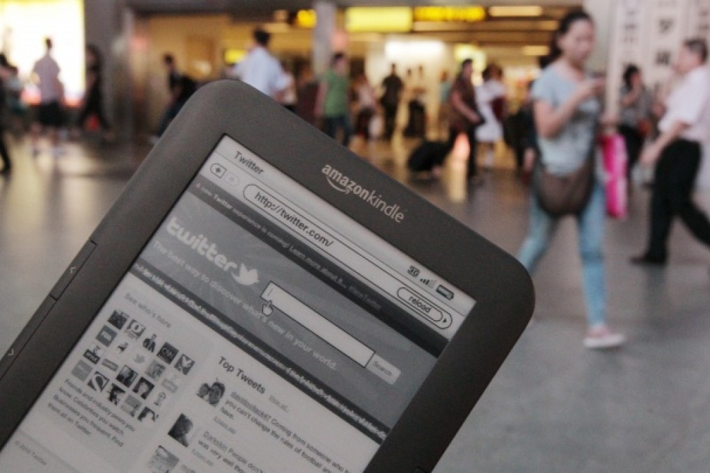 Amazon may soon sell Kindles in mainland China, reports say. Photo: K.Y. Cheng