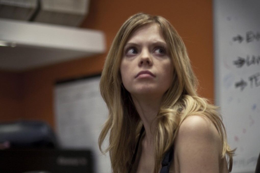 Dreama Walker plays abused teenager Becky.
