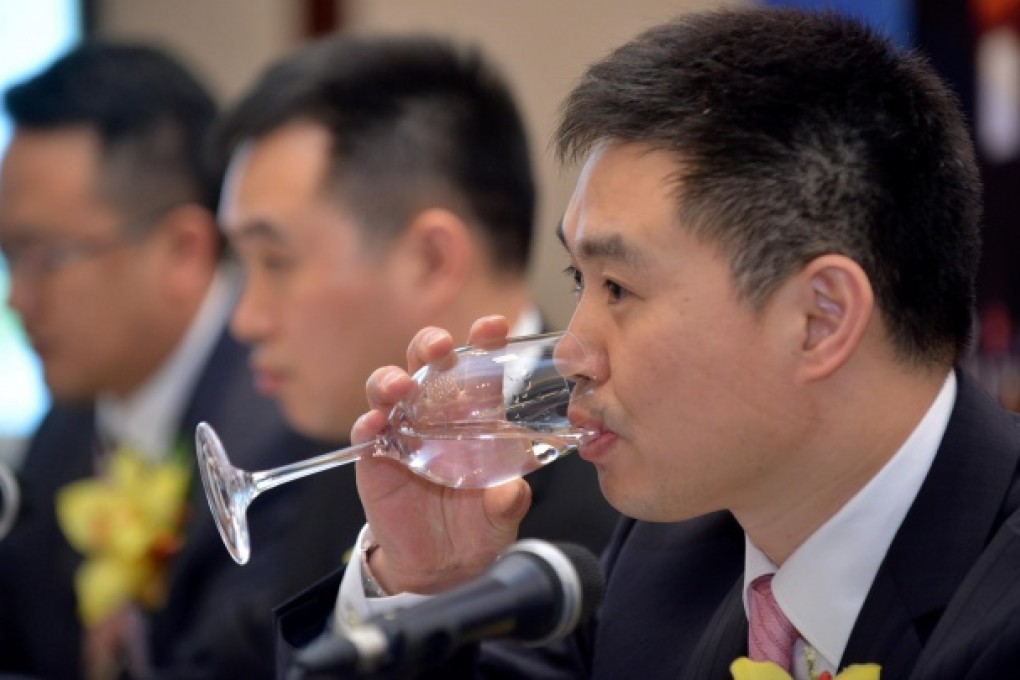 Shu Cecheng, the chairman of Whzhou International, says the firm plans to expand to other cities after the listing. Photo: Thomas Yau