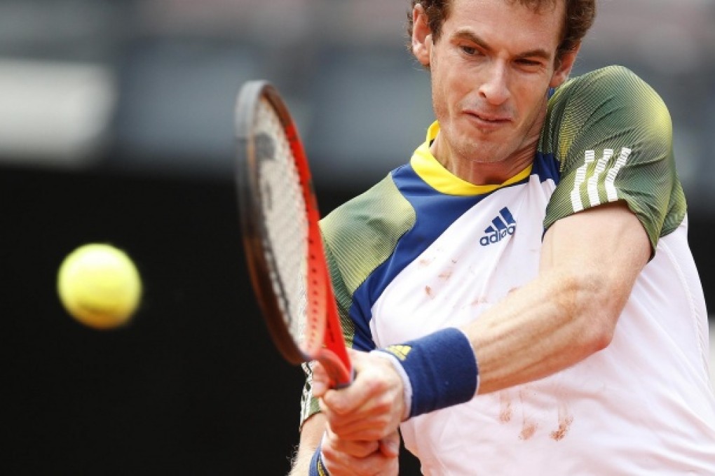 Andy Murray is known for his gruff responses. Photo Reuters