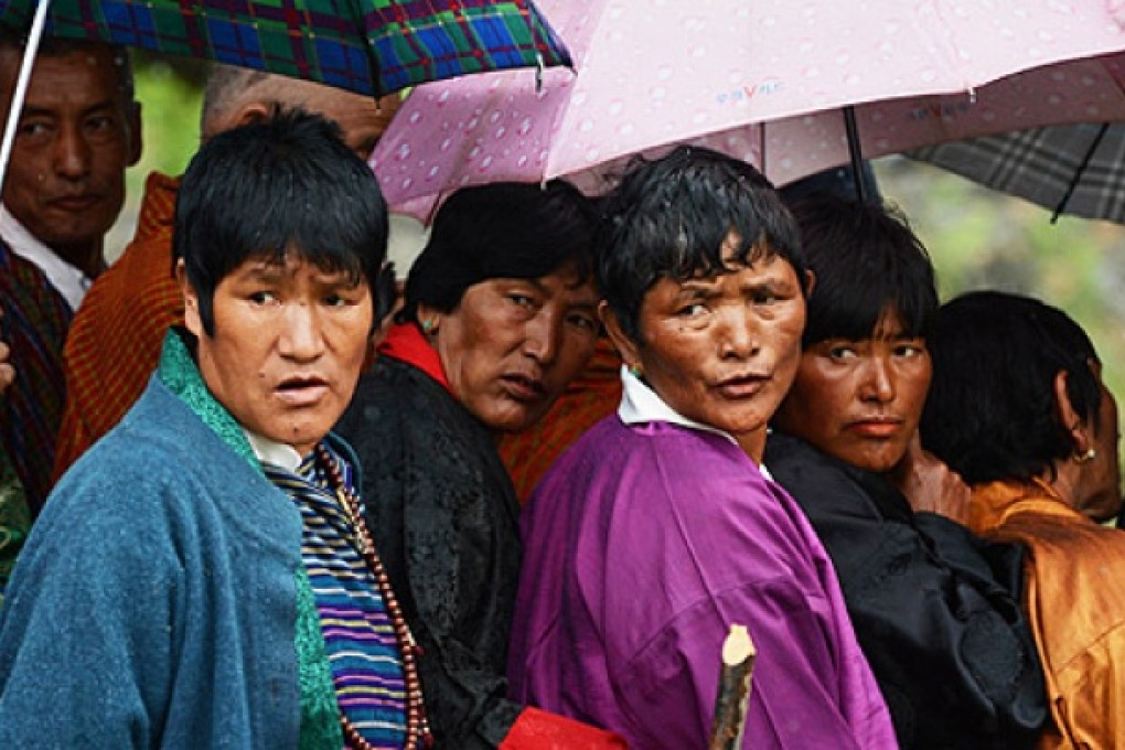 Bhutan begins its second ever parliamentary election on Friday, after polling officials trekked for up to seven days to reach voters in the most remote corners of the Himalayan kingdom. Photo: AFP