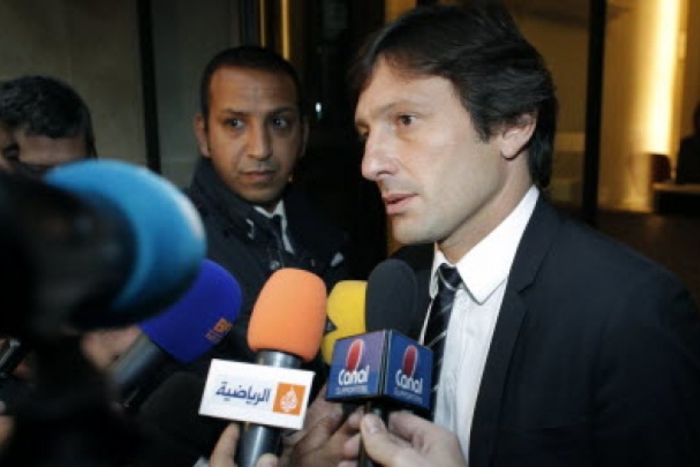 Paris Saint Germain' sports director Leonardo. Photo: AP