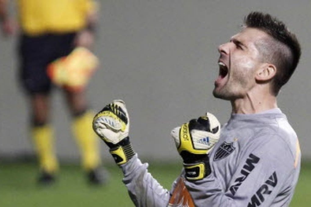Goalkeeper Victor of Brazil's Atletico Mineiro. Photo: Reuters