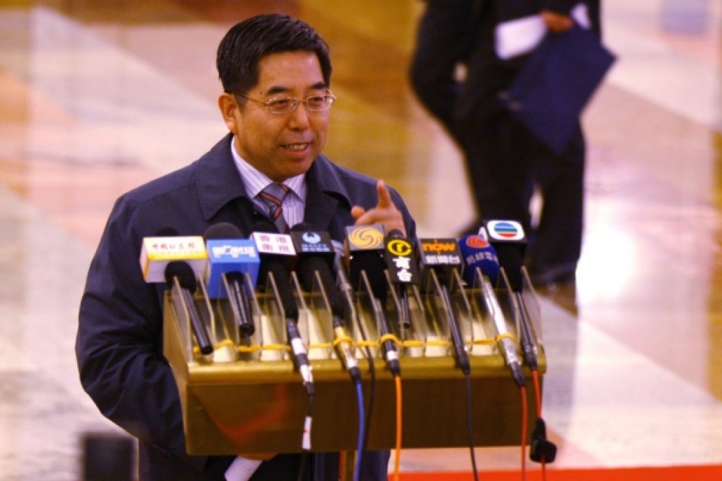 Ma Jiantang, chief of the National Bureau of Statistics