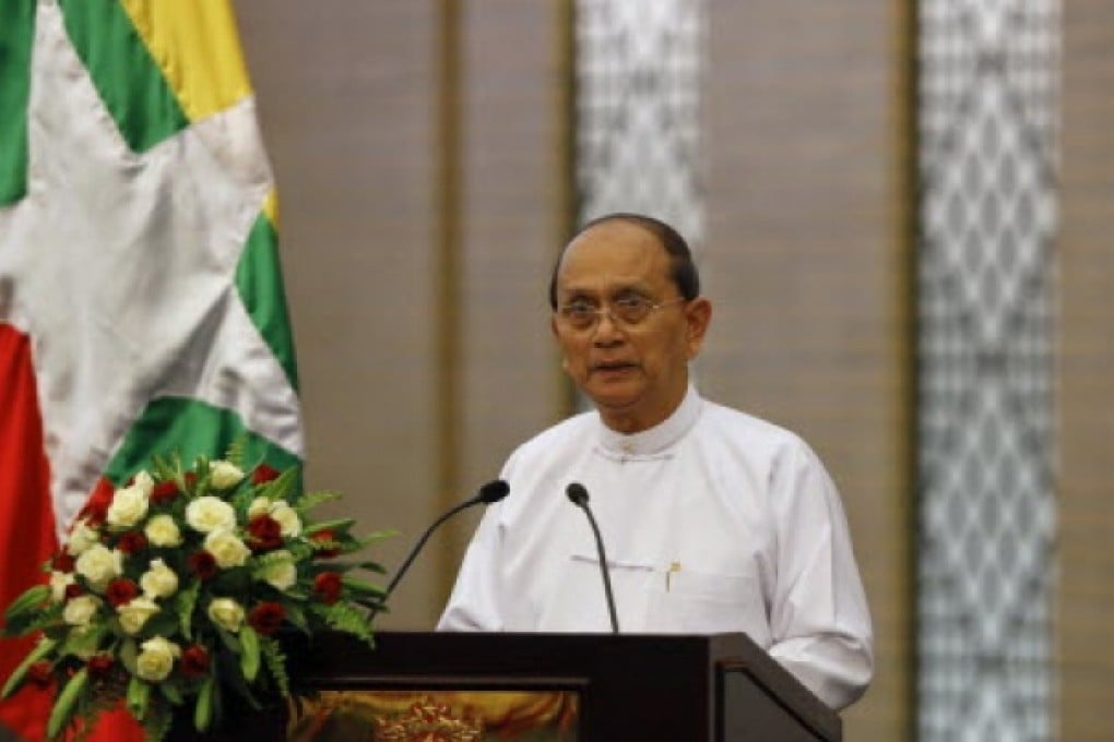 Myanmar's President Thein Sein. Photo: Reuters