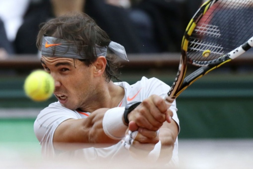 Rafael Nadal. Photo: AFP