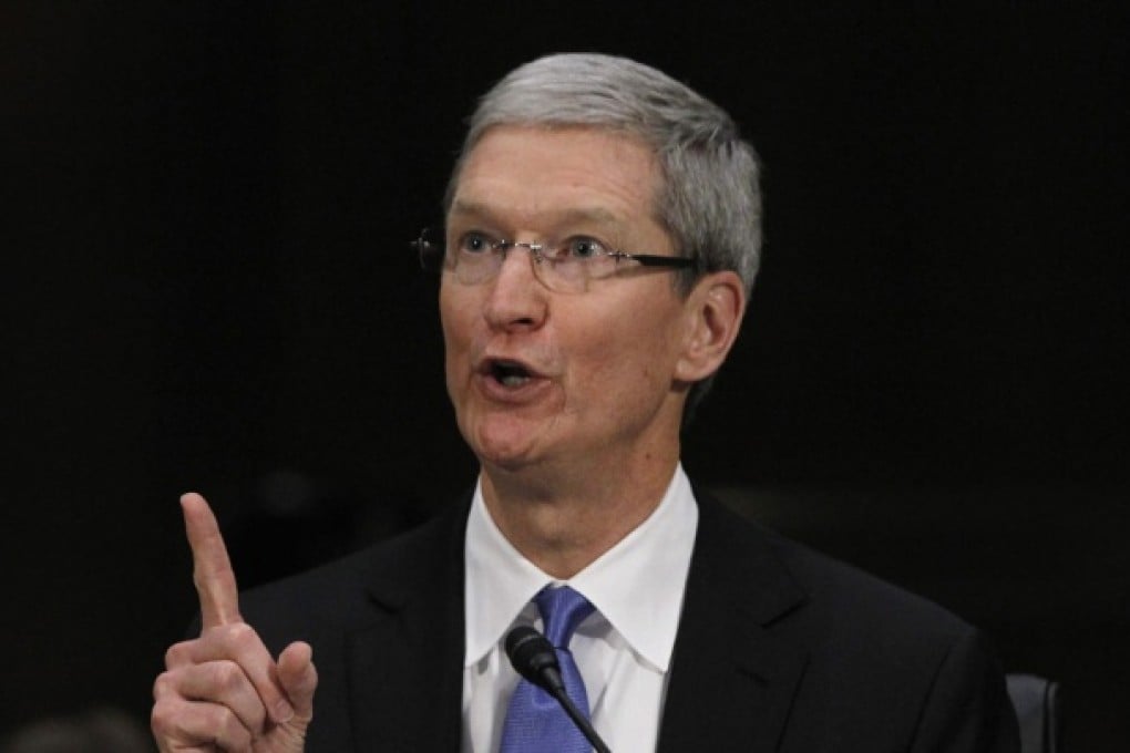Apple CEO Tim Cook. Photo: Reuters