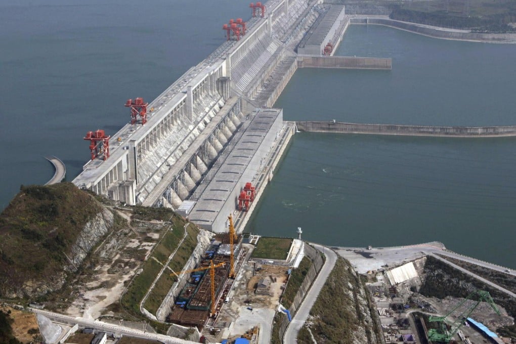 The Three Gorges Dam, a model for 50 dams to be built in the country, is facing a number of "urgent problems". Photo: Reuters