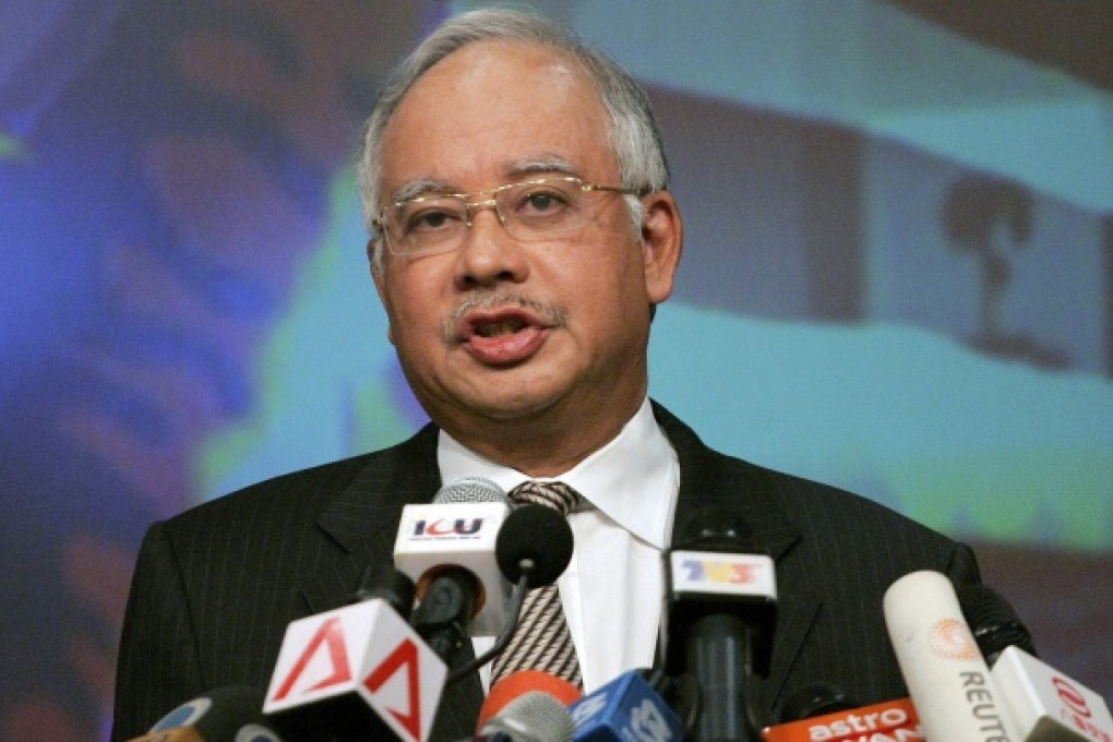 Malaysian Prime Minister Najib Razak