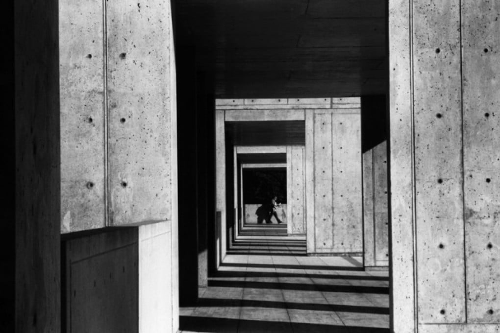 A 1979 shot of the Institute of Biological Studies in California, designed by architect Louis Kahn. Photos: René Burri