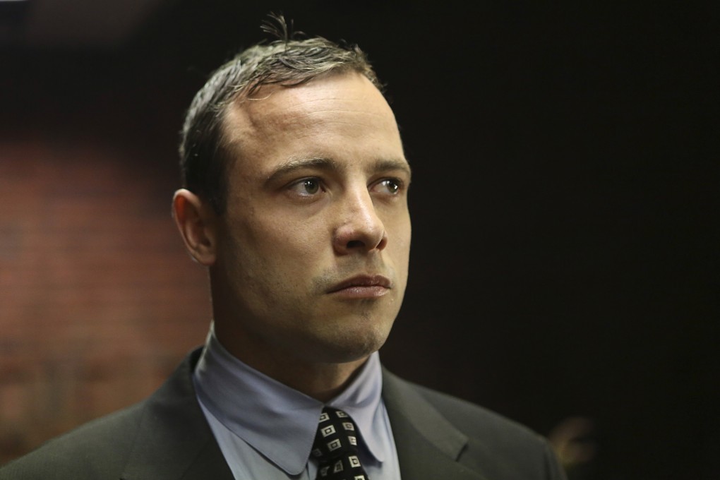 South African paralympic and Olympic sprinter, Oscar Pistorius, back in court on Tuesday. Photo: Reuters