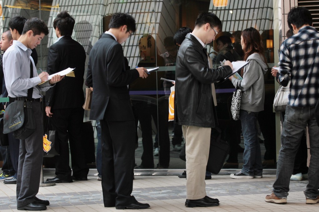 A study has revealed that 85 per cent of Hong Kong's college students would consider working in mainland China. Photo: SCMP