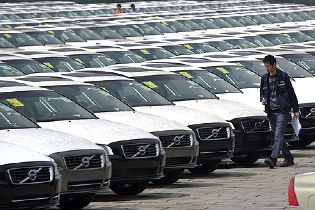 Volvo posted a loss last year as global sales fell 6.1 per cent to 421,951 vehicles. In China, sales dropped 11 per cent. Photo: Reuters