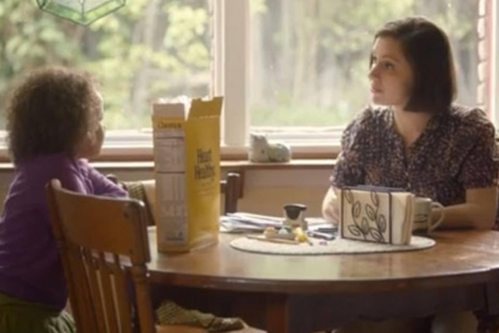 A scene from the TV advert for Cheerios. Photo: SCMP Pictures