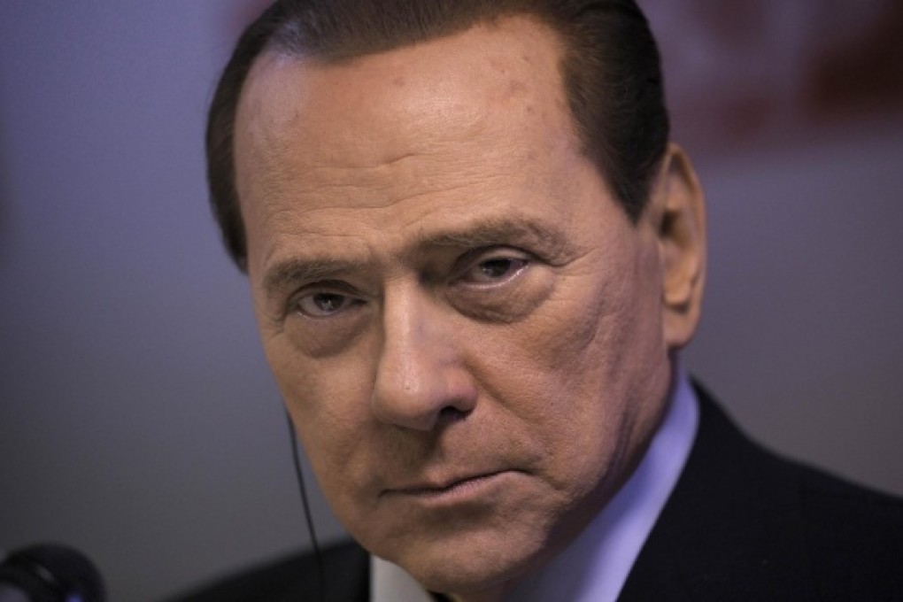 Italy's former premier and media mogul Silvio Berlusconi