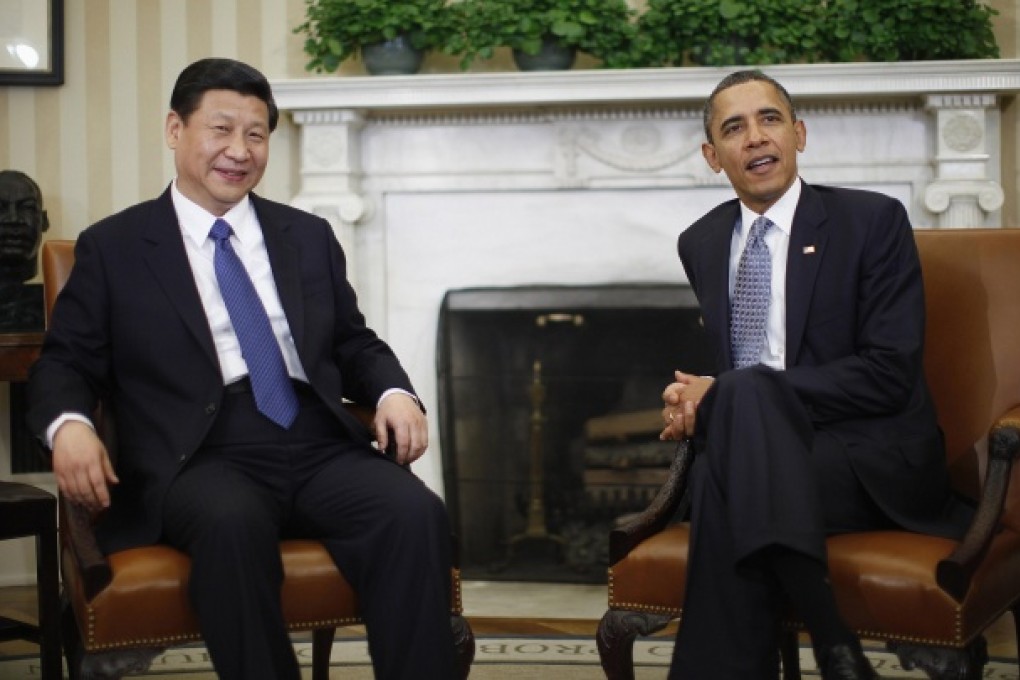 China strikes right tone ahead of talks between Xi and Obama. Photo: Reuters