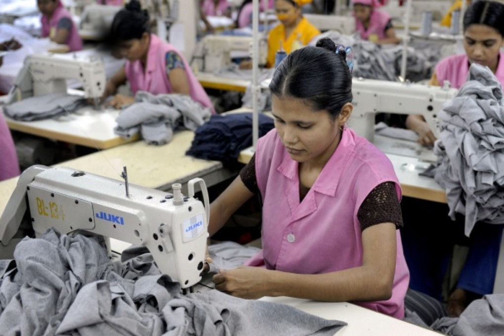 Bangladesh relies on garments for 80 per cent of its exports. The country is second only to China in apparel exports. Photo: AFP