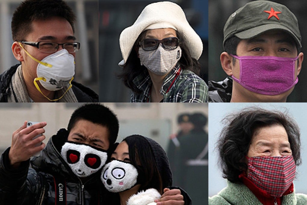 A variety of masks are selling big online in China. Photos: AP, Reuters